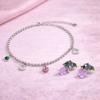 Soft Petals Valentine Duo (Single Anklet)