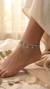 Oxidised Chandni Charm Anklet.