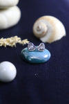 925 Sterling Silver Starlight Heart Studs.