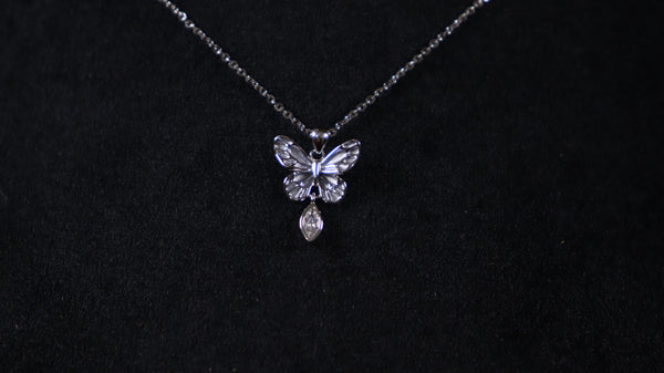 925 Sterling Silver Celeste Butterfly Pendant.