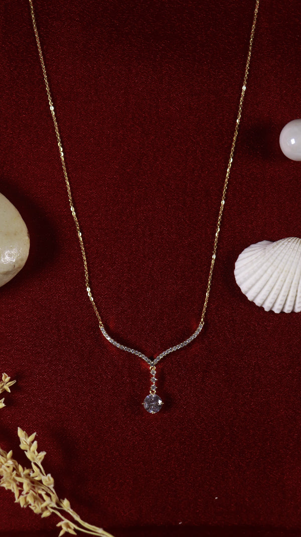 925 Sterling Silver Dewdrop Elegance Pendant.