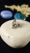 925 Sterling Silver Petal Studs.