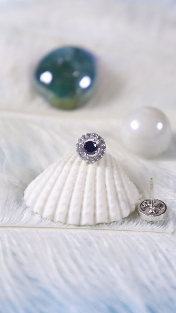 925 Sterling Silver Royal Spark Studs.