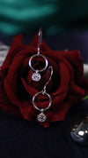 925 Sterling Silver Eternal Loop Earrings