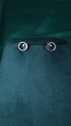 925 Sterling Silver Astral Arc Studs.