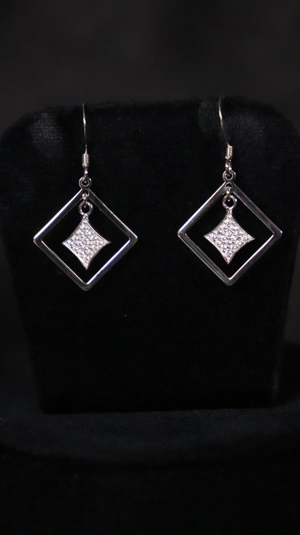 925 Sterling Silver Dainty Silver Dangles