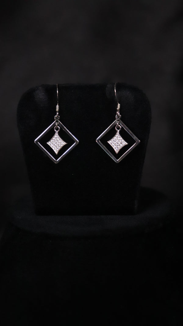 925 Sterling Silver Dainty Silver Dangles