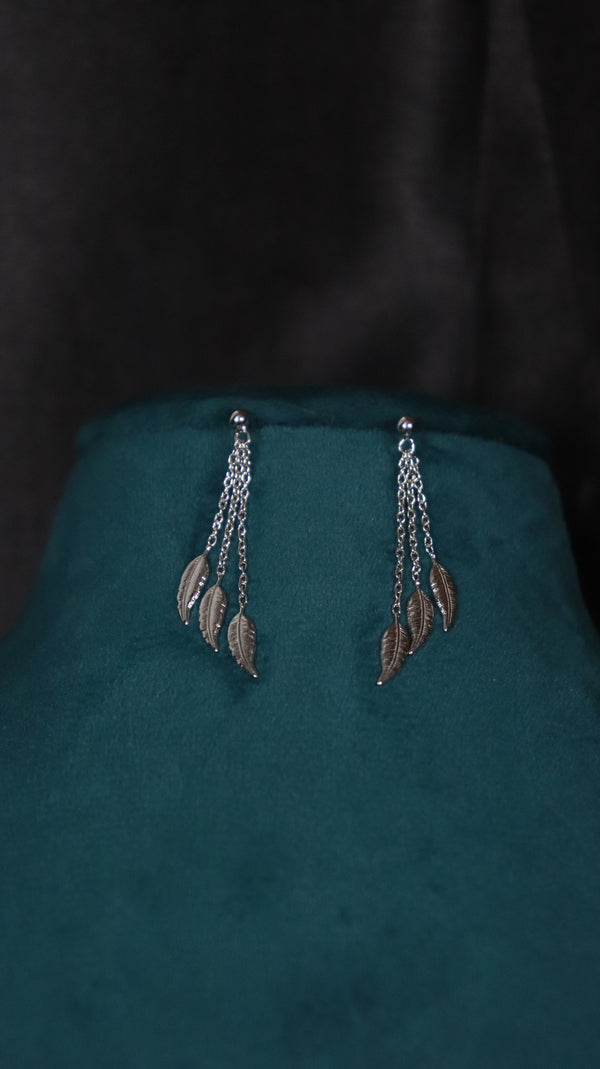 925 Sterling Silver Feather Charms