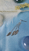 925 Sterling Silver Feather Charms