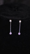 925 Sterling Silver Serenelle Chain Earrings