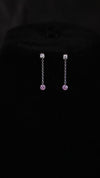 925 Sterling Silver Serenelle Chain Earrings