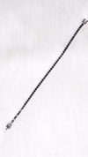 925 Sterling Silver Midnight Tennis Bracelet