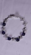 925 Sterling Silver Emerald Glow Silver Bracelet