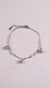 92.5 Sterling Silver Pearl Spark Trio Bracelet
