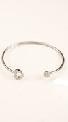 92.5 Sterling Silver Twin Spark Open Bracelet