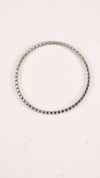 92.5 Sterling Silver Elastic Tennis Bracelet