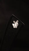 92.5 Silver Little Flutter Studs