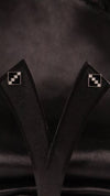 92.5 Silver Midnight Steps Studs