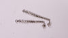 Silver Spark Drop Earrings