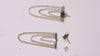 Star Chain Silver Earrings