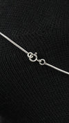 925 Sterling Silver Oxidised Floral Anklets.