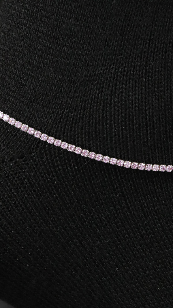 Pink Whisper Love Duo (Single Anklet)