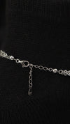 Silver Layer Charm Anklet