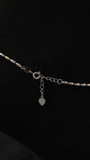 925 Sterling Silver Twin Tone Minimal Anklet.