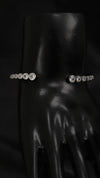 92.5 Sterling Silver Pure Line Open Bracelet.