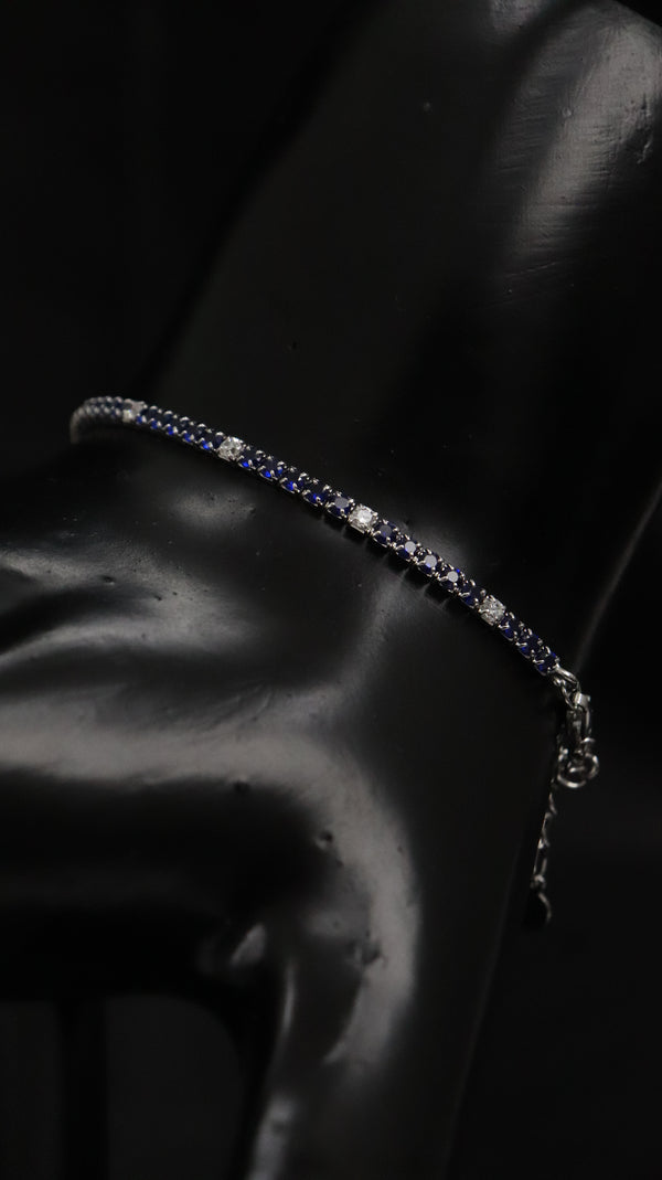 Tennis Midnight Blue 92.5 Silver Combo