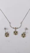 925 Silver Bloom Spark Set