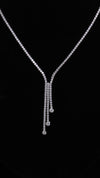 925 Silver Triple Drop Sparkle