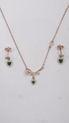 925 Silver Heart Promise Set