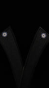 925 Sterling Silver Blue Aura Circle Studs