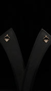 925 Sterling Silver Midnight Knot Studs