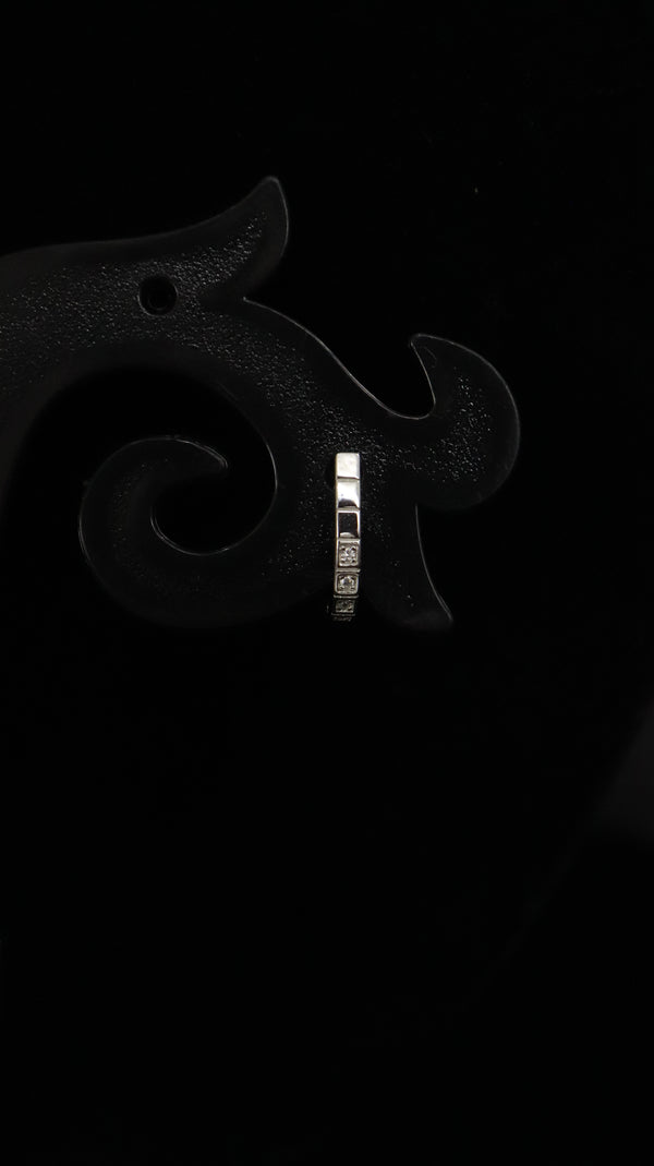 Everyday Silver Huggy Earrings