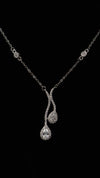 925 Silver Twin Drop Grace Set