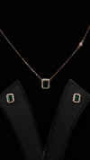 925 Silver Emerald Grace Set