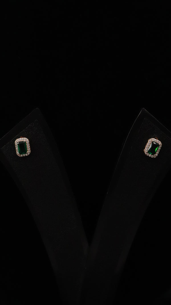 925 Silver Emerald Grace Set