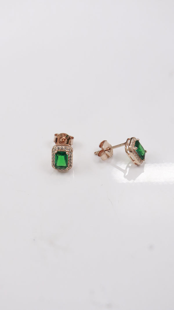 925 Silver Emerald Grace Set