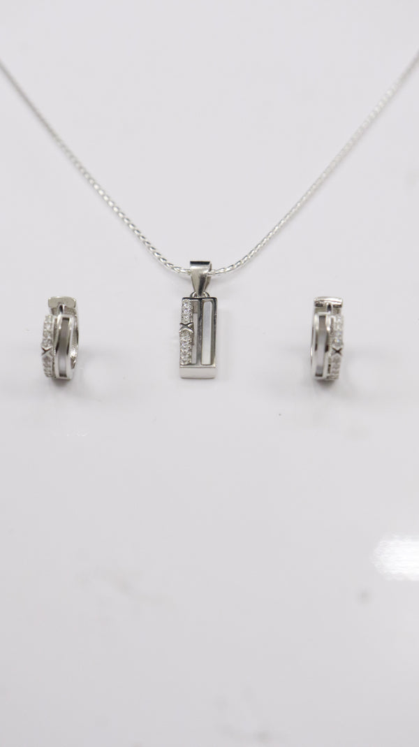 925 Silver Urban Spark Bar Set