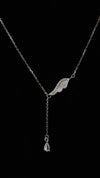 925 Silver Angel Wing Drop Set