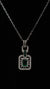925 Silver Emerald Grace Pendant