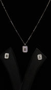 925 Silver Pearl Frame Set