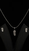 925 Silver slipper Spark Set