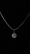 925 Silver Pearl Circle Set