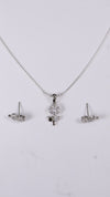 925 Silver Bloom Spark Set
