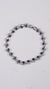 92.5 Sterling Silver Blue Leaf Spark Premium Bracelet