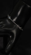 92.5 Sterling Silver Pastel Orbit Bracelet