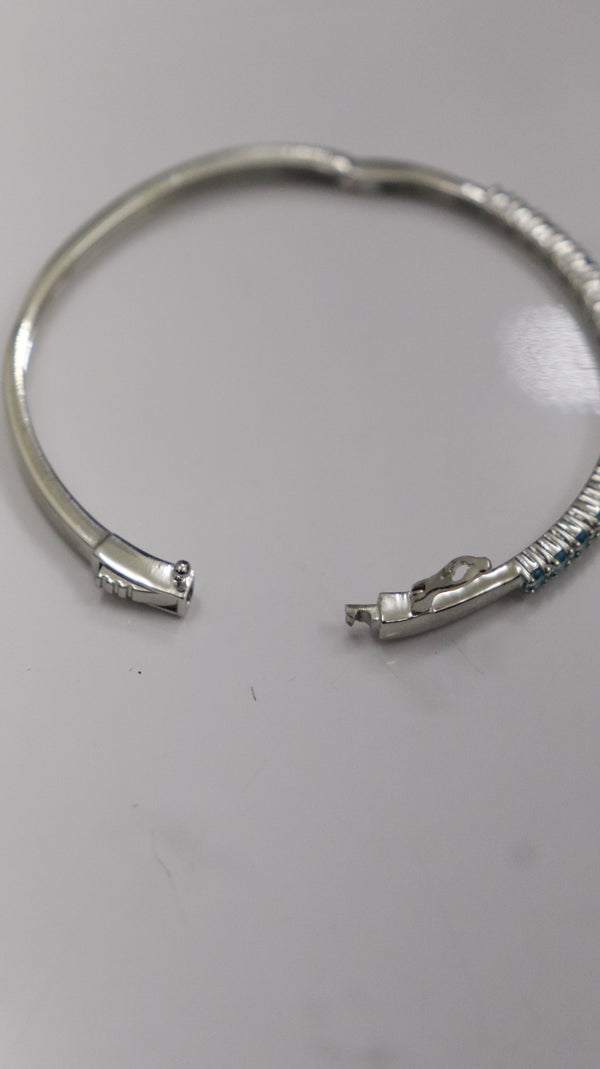Blue Mist Tennis Kada Bracelet